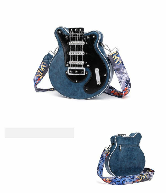 ギター ショルダーバッグ レディース メンズ 斜め掛け おしゃれ ロック ROCK パンク コスプレ イベント