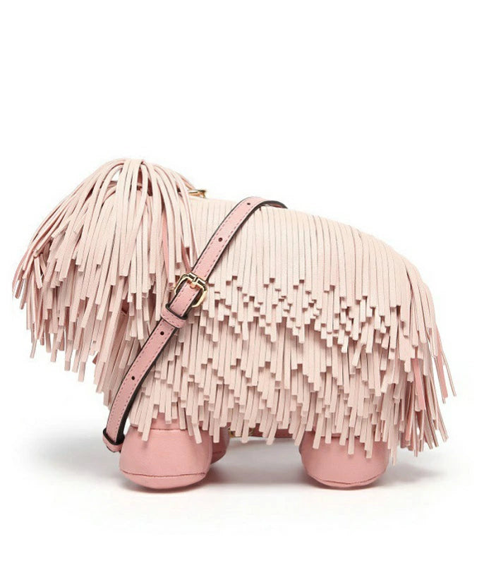 かわいい バッグ 犬型バッグ レディース ショルダーバッグ クロスボディバッグ カバン 斜め掛けバッグ 肩掛けバッグ