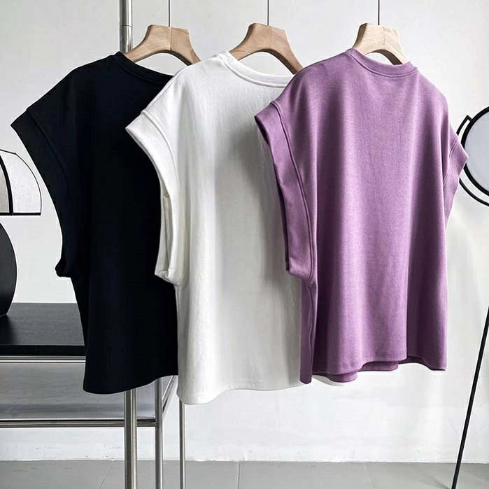蝙蝠袖Tシャツ フレンチスリーブ ワイドカットスリーブ レディース 体型カバー