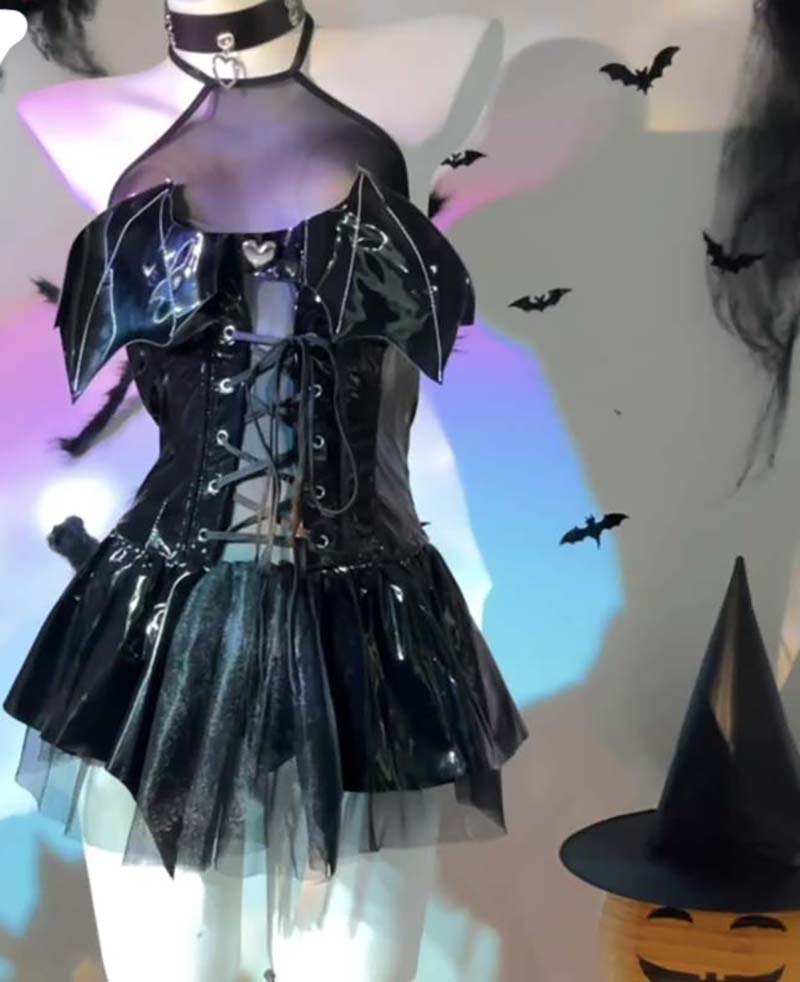 二次元風 魔女コスプレ 衣装