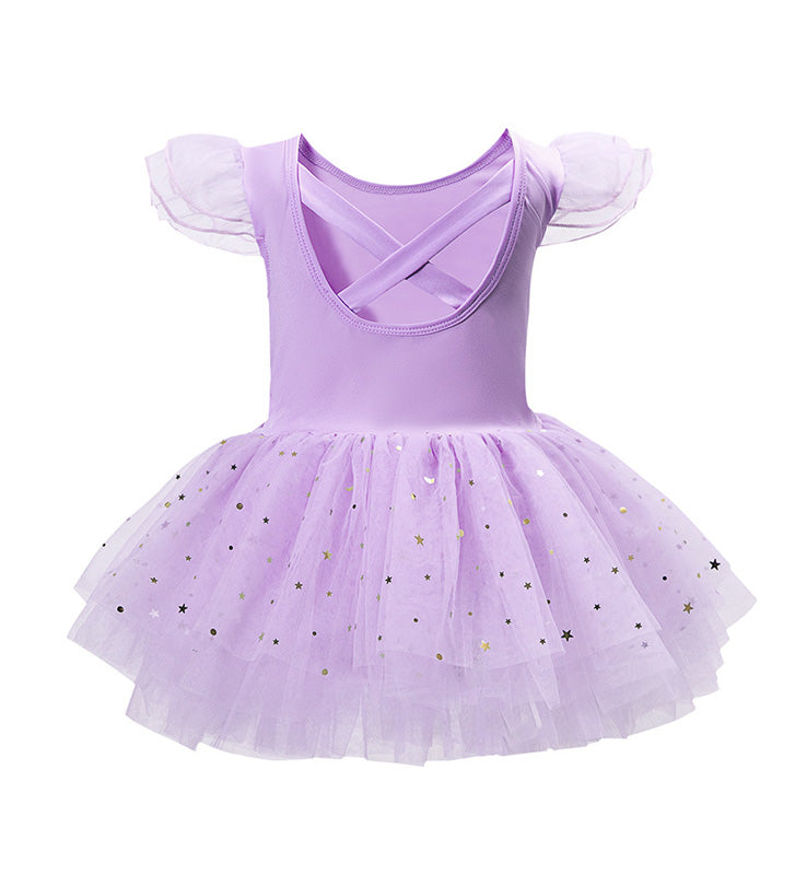 女の子用 バレエドレス レオタード ラテンダンス衣装