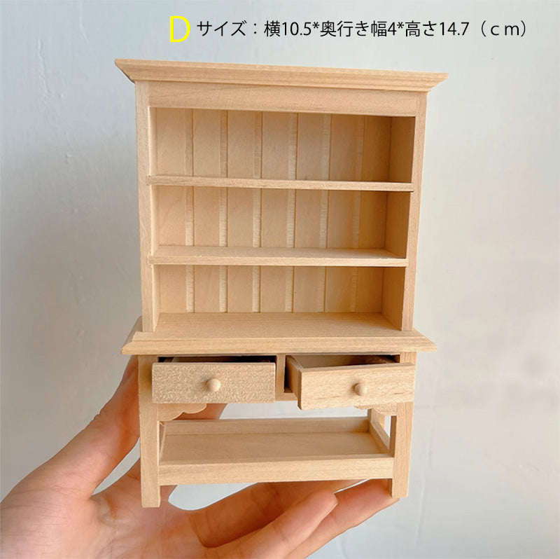 1/12ミニチュア 家具 ドール用クローゼット