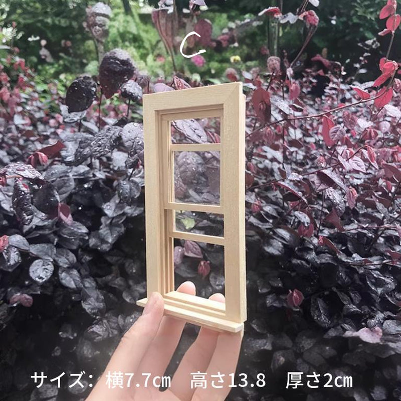 1/12 ミニチュア 窓