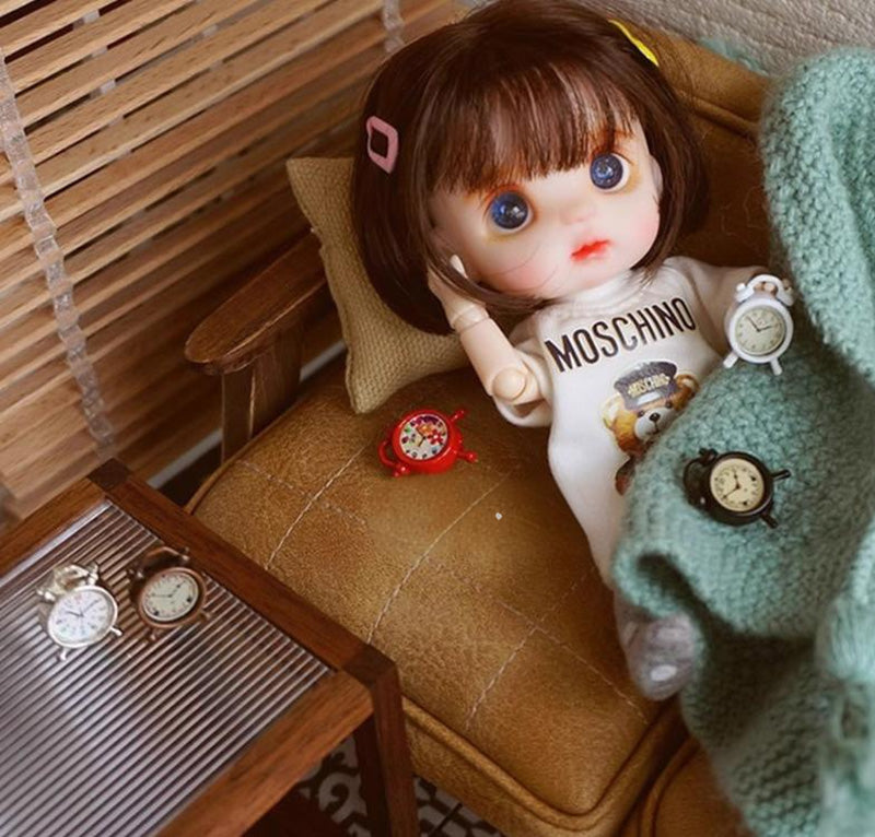 目覚まし時計 ドールハウス ミニチュア ドール用