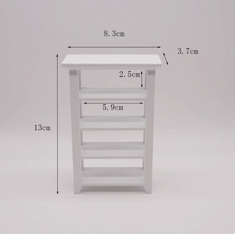 ミニチュア ラック ドールハウス 小物収納