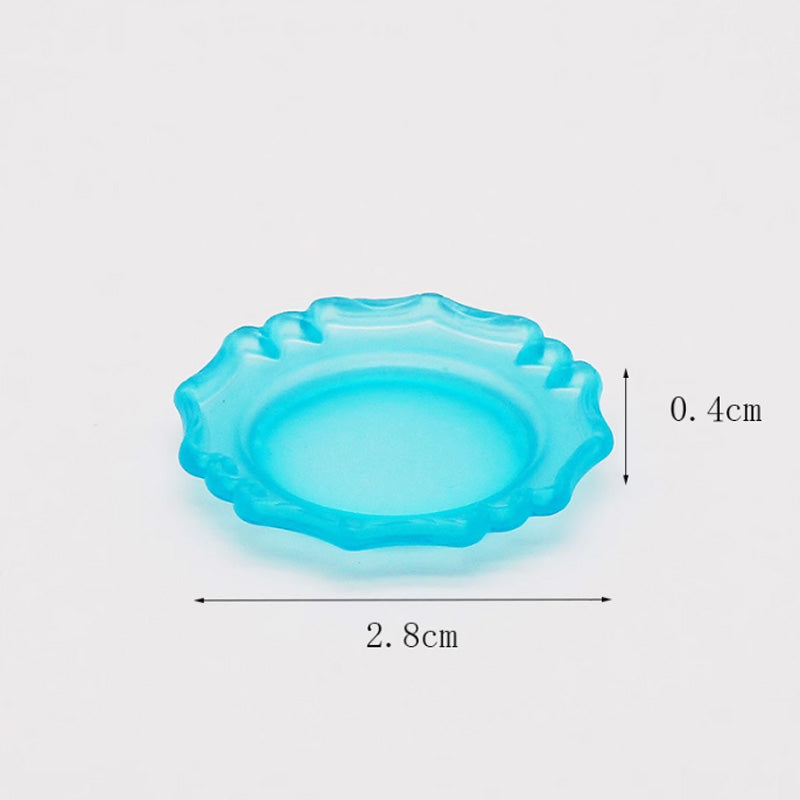 プレート ミニチュア 食器 皿 ドールハウス