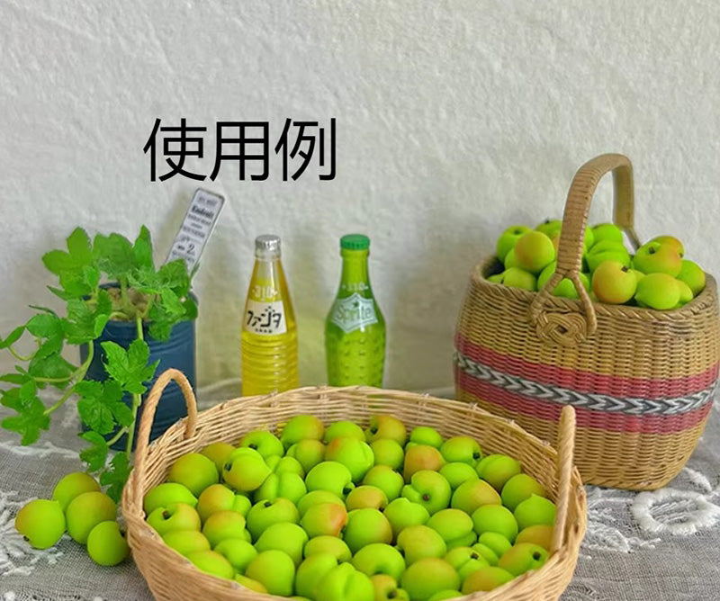 ミニチュアフード フェイクフード 手作り 青梅