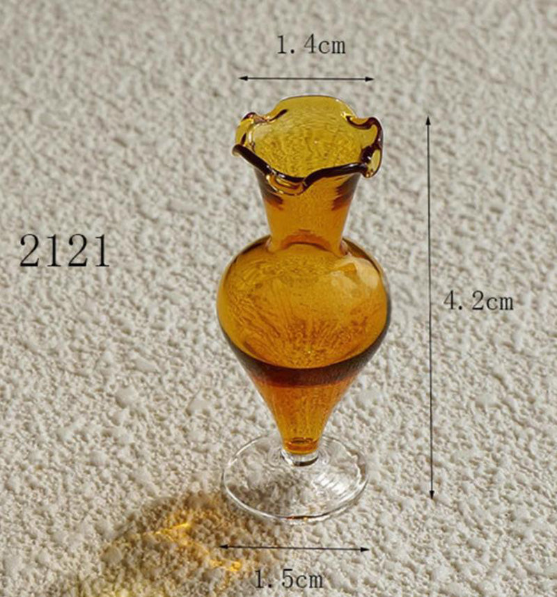 花瓶 ガラスかびん ミニチュア