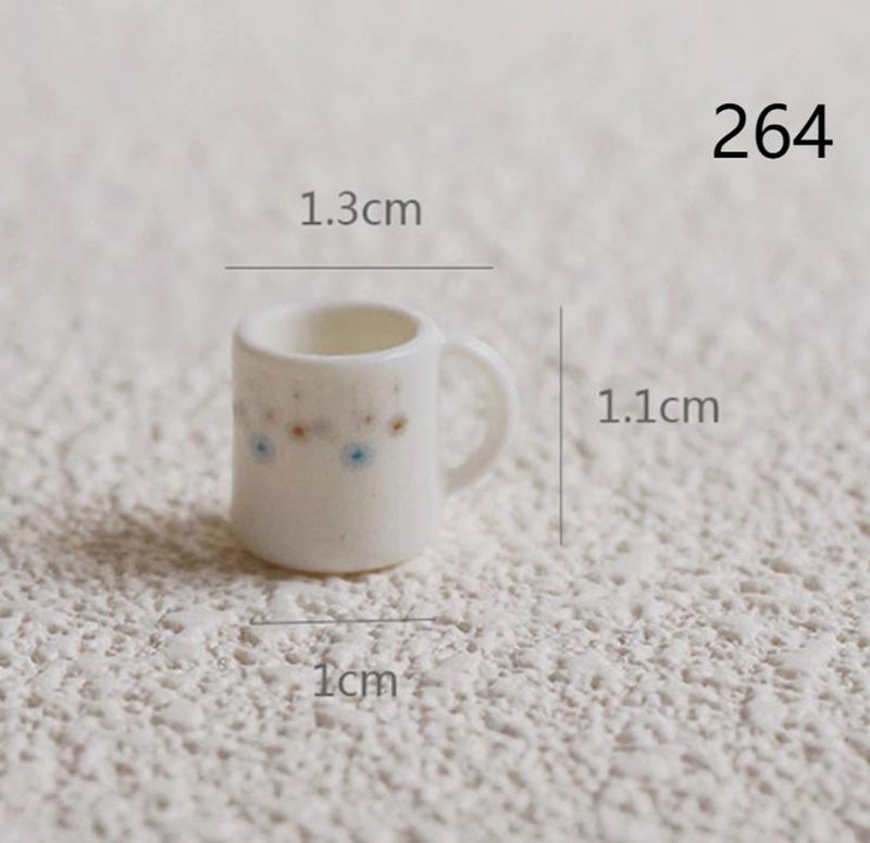 コップ ミニチュア ドールハウス 食器 ミニチュア食器 ドールハウス小物