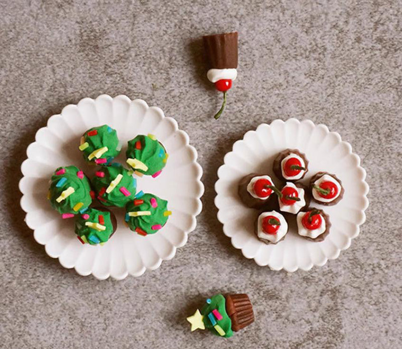 ミニチュア ケーキ ミニチュアスイーツ クリスマス カップケーキ カヌレ