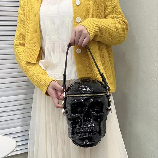 スカル バッグ ハンドバッグ 