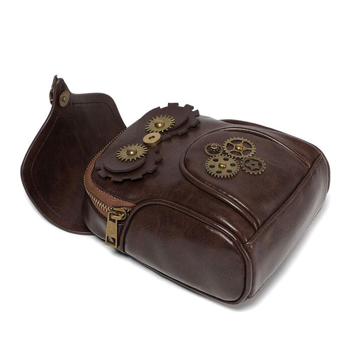 フクロウ ショルダーバッグ スマホバッグ レトロ 斜め掛け