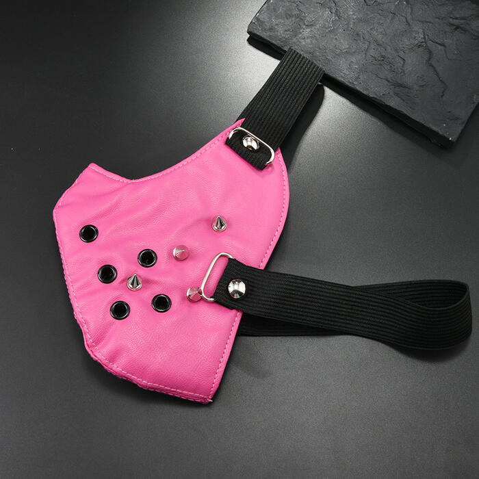 レザーマスク スチームパンク マスク スタッズ 大人 コスプレ