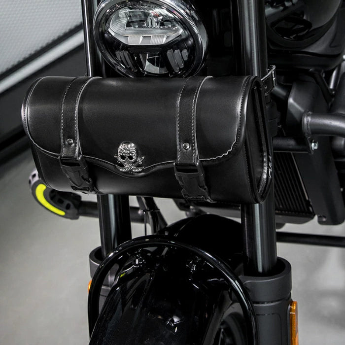 バイカーバッグ パンク系 バッグ サドルバッグ オートバイアクセサリー