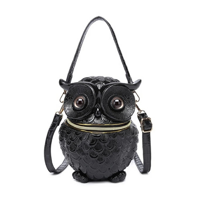 2wayバッグ クロスボディバッグ フクロウ型バッグ