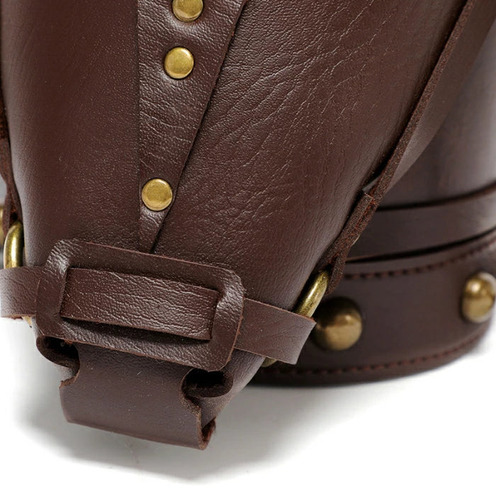 中世レトロ 馬頭 バケットバッグ ショルダーバッグ クロスボディバッグ 2WAY