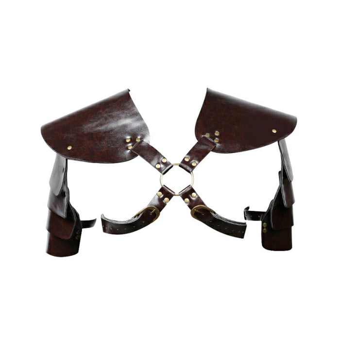 スチームパンク アーマー ショール ベスト ハロウィン ケープ コスプレ 衣装 コスチューム パーティー 小道具