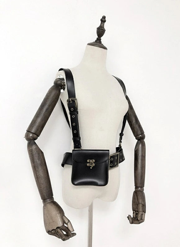 ニッチバッグ レディース パンク系ポーチ スモールバッグ