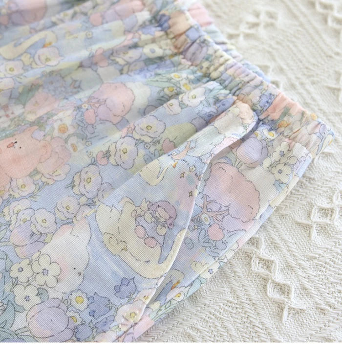 かわいい 前開きパジャマ レディース 長袖