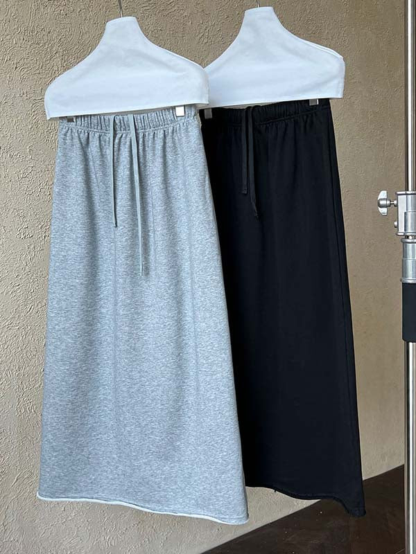 マキシスカート レディース Aライン