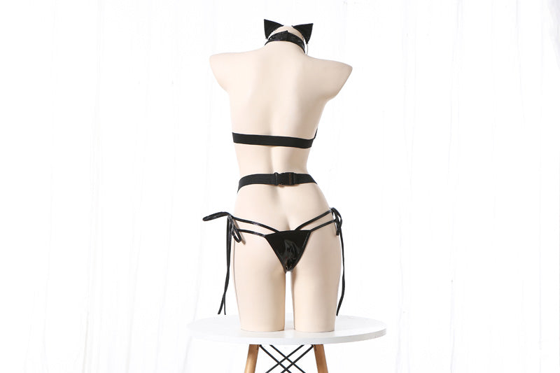 ネコ娘 猫耳少女 キャットスーツ