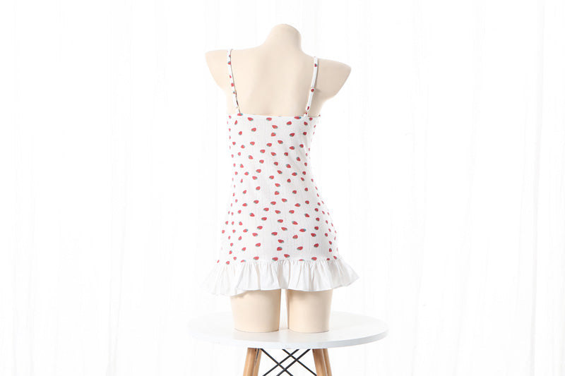 ランジェリー シースルー ワンピース レースアップ ミニスカート Tバック