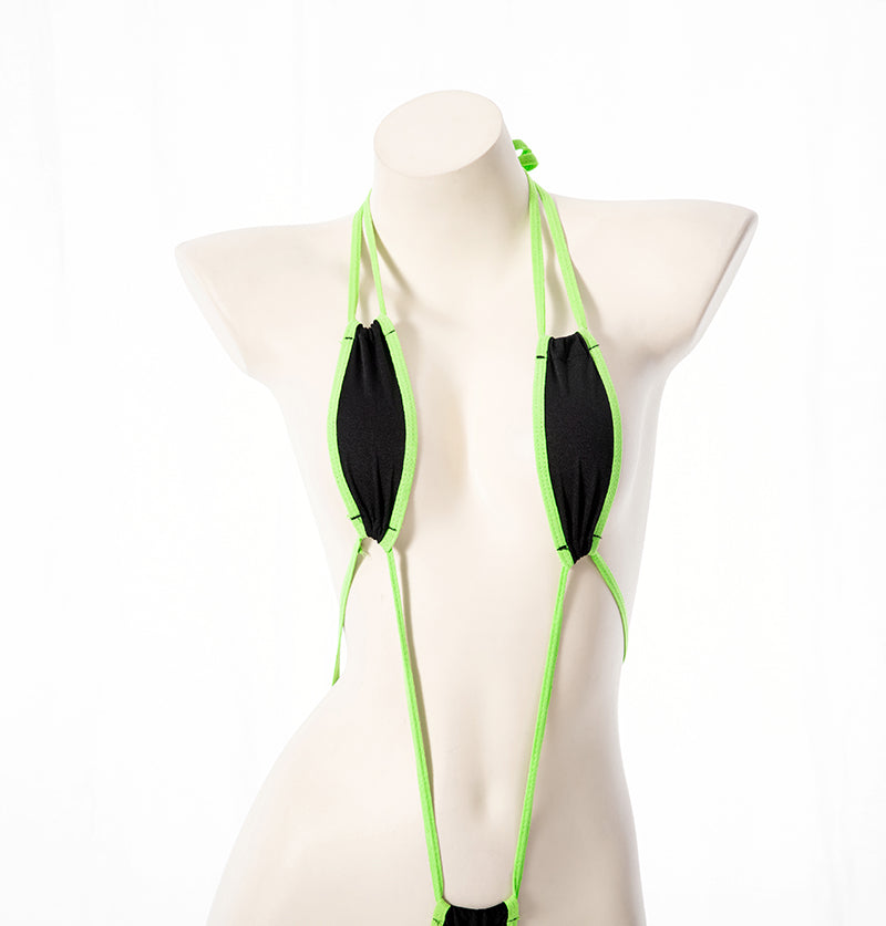 大人スクール水着 三点式水着 セクシーランジェリー マイクロビキニ