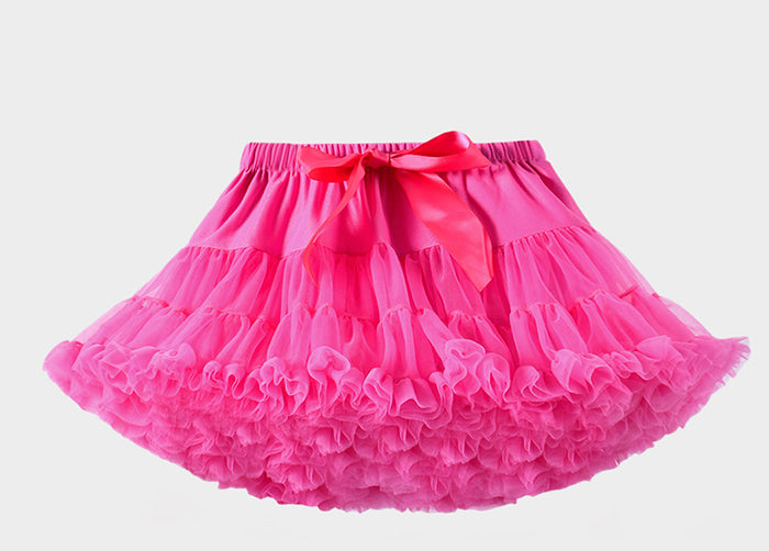 リボン チュチュスカート 子供用 キッズ 女の子