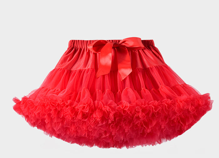 リボン チュチュスカート 子供用 キッズ 女の子