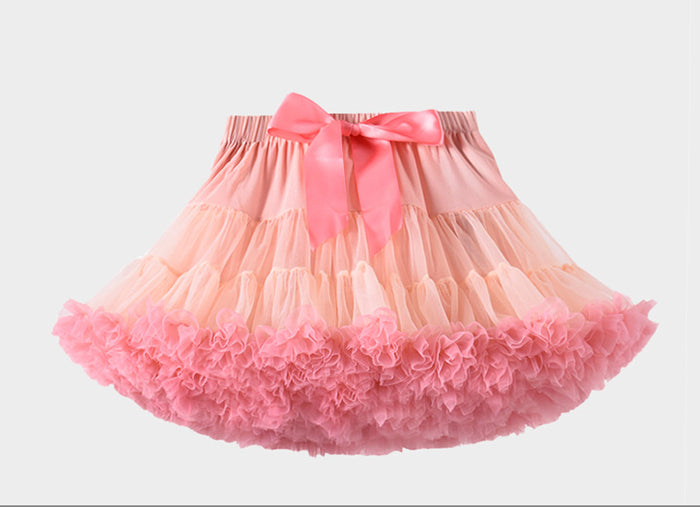 リボン チュチュスカート 子供用 キッズ 女の子 スカート