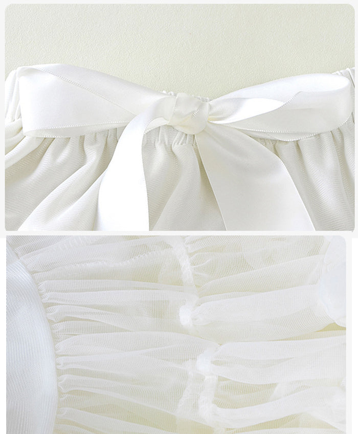 リボン チュチュスカート 子供用