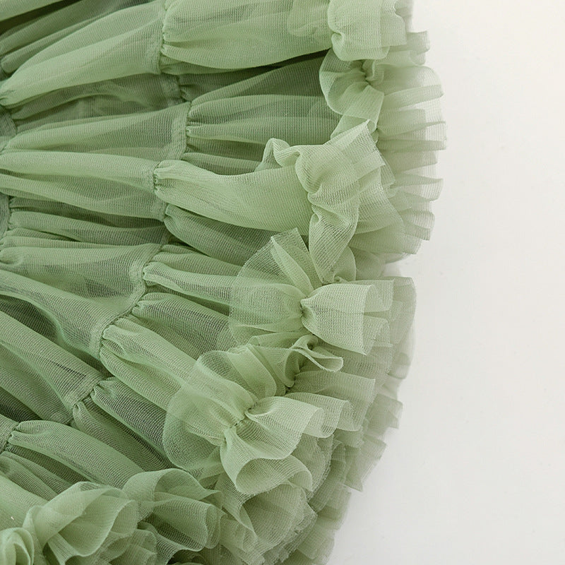 ボリュームアップ チュチュスカート パニエ 子供用 キッズ