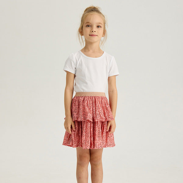 キラキラグリッター チュチュスカート 子供 女の子