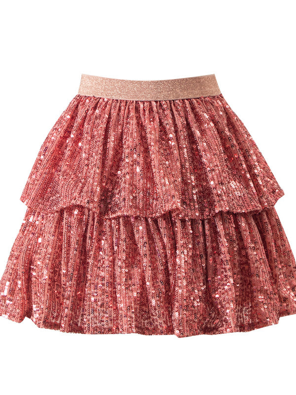 キラキラグリッター チュチュスカート 子供