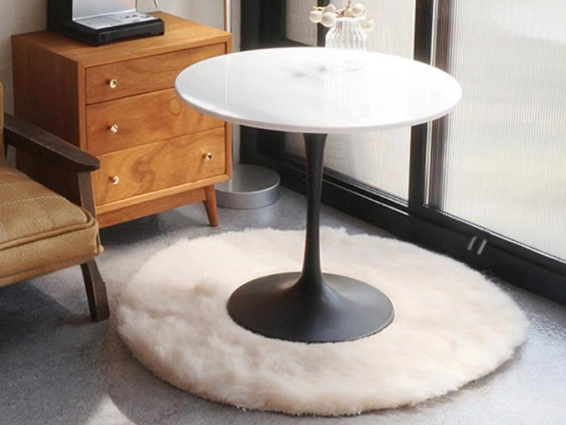 ドールハウス ミニチュア ラグ マット フェイクファー