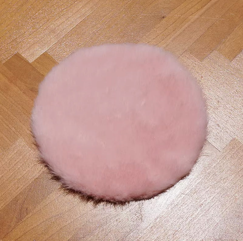 ドールハウス ミニチュア ラグ マット フェイクファー