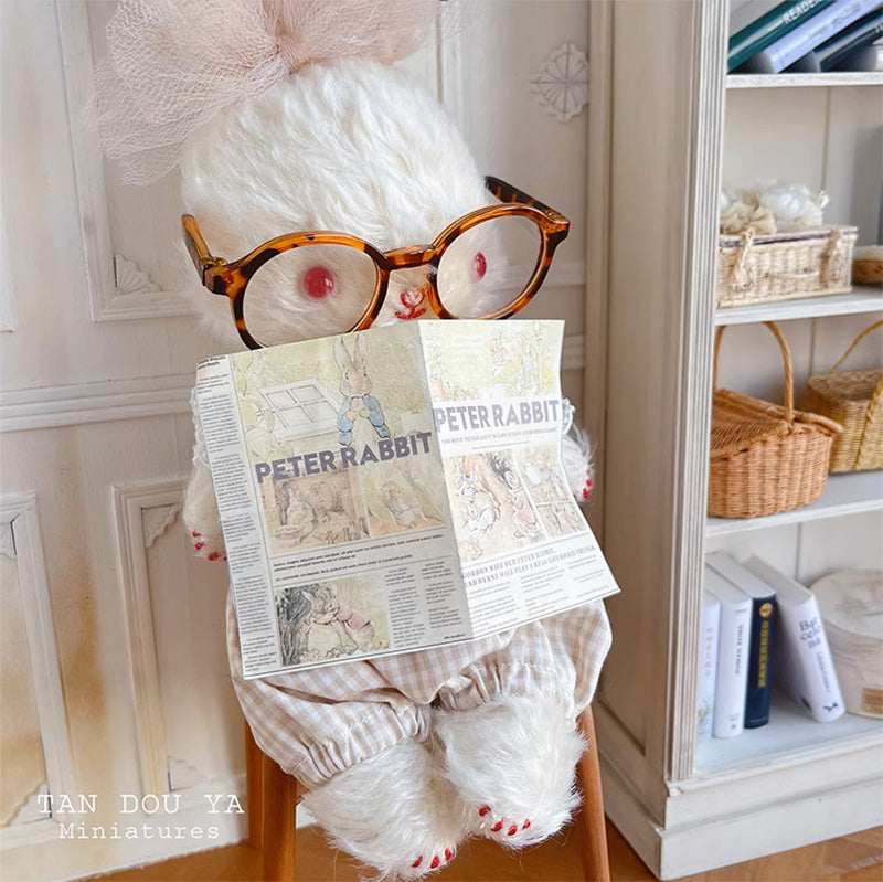 ミニチュア 新聞 ドールハウス