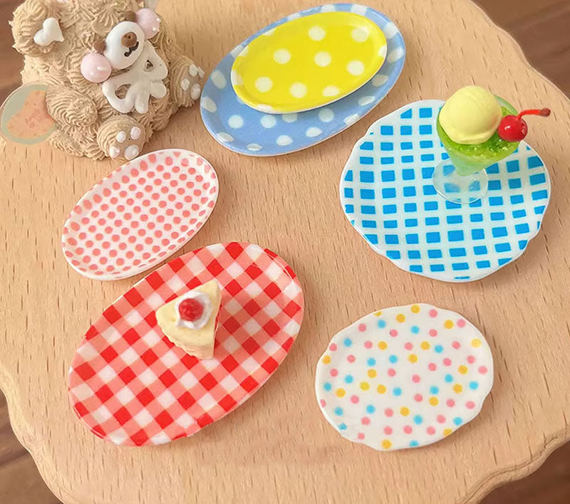 ドールハウス ミニチュア 食器セット プレート