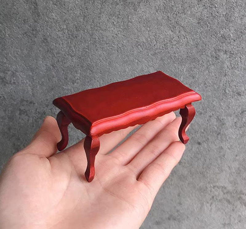 ミニチュアテーブル ドールハウス 家具 木製