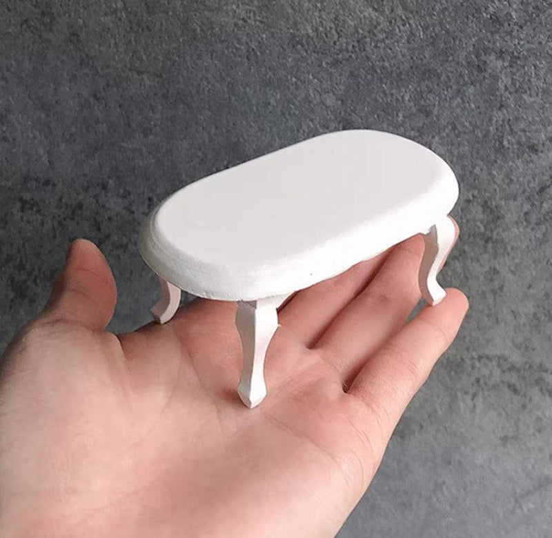 ミニチュアテーブル ドールハウス 家具 木製 コーヒーテーブル ドール家具