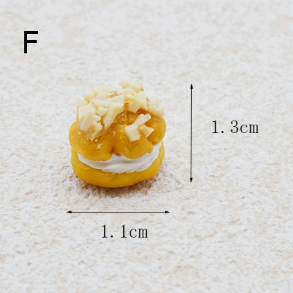 ミニチュア フード ドールハウス ドール用 ハンバーガー パンケーキ スイーツ 目玉焼き トースト