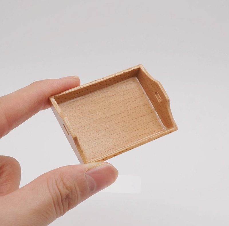 ミニチュア家具 ドールハウス トレイセット