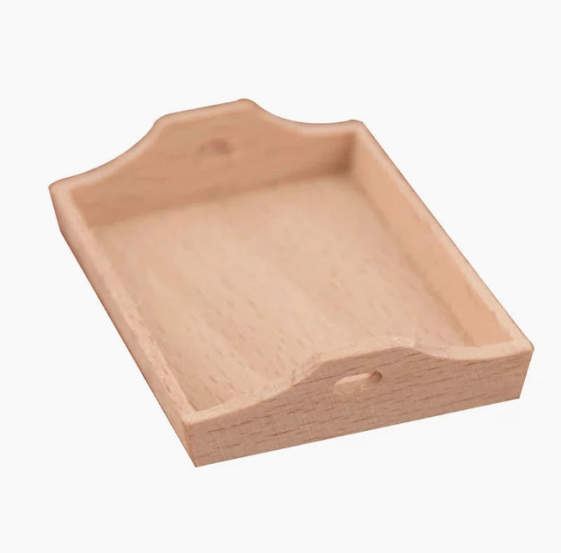 ミニチュア家具 ドールハウス トレイセット