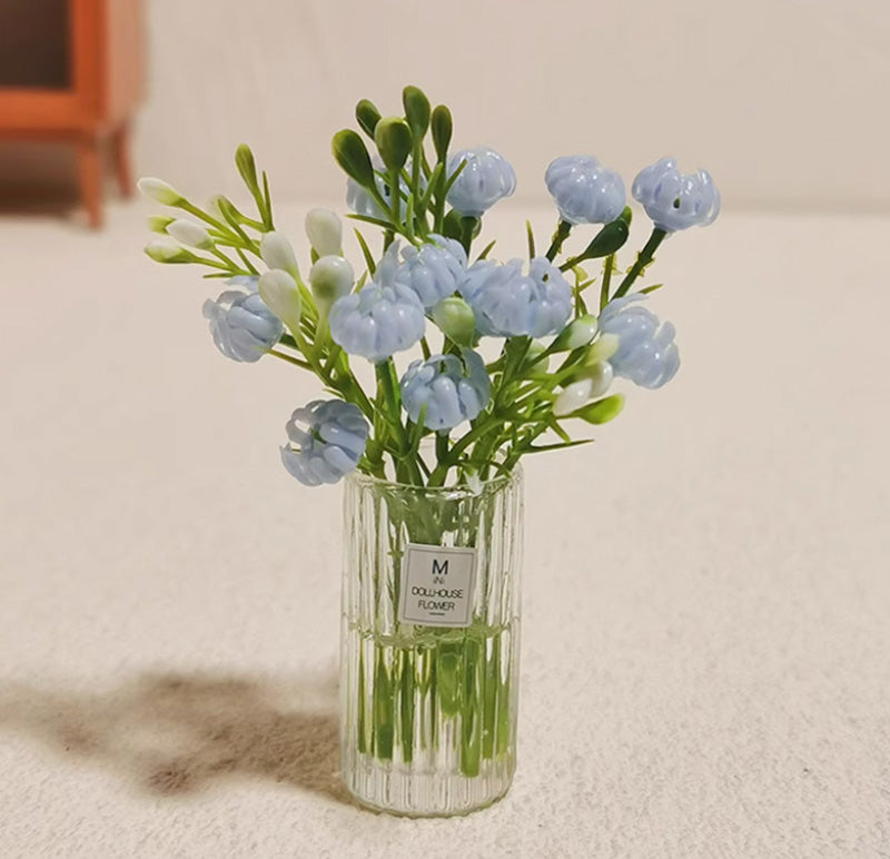 ドールハウス ミニチュア フラワー 花瓶付き 造花