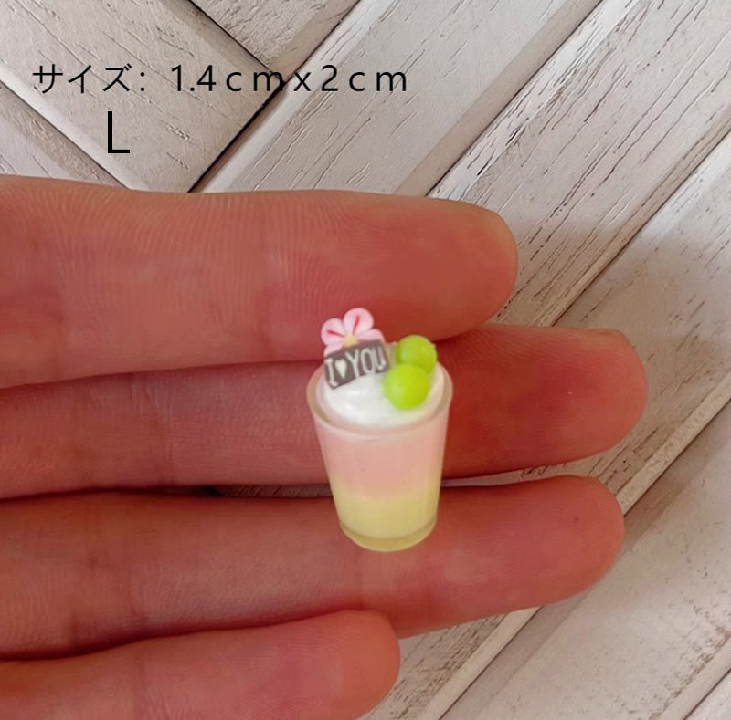 ミニチュア ドリンク デザート フード ドールハウス