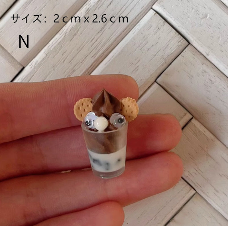 ミニチュア ドリンク デザート