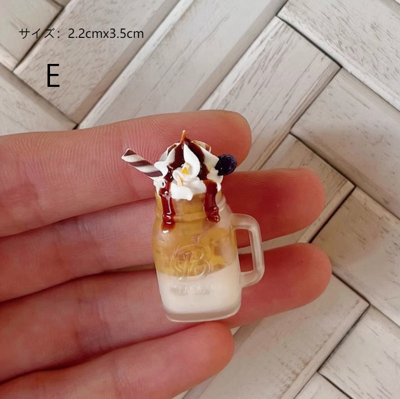 ミニチュア ドリンク デザート