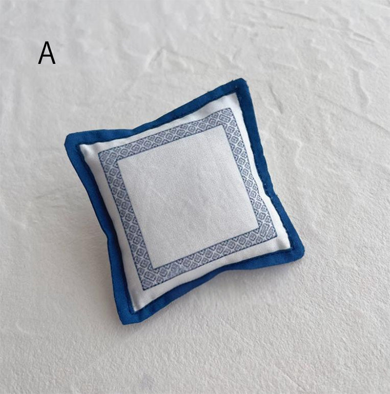 ドールハウス クッション ミニチュア ドール用 撮影 小道具