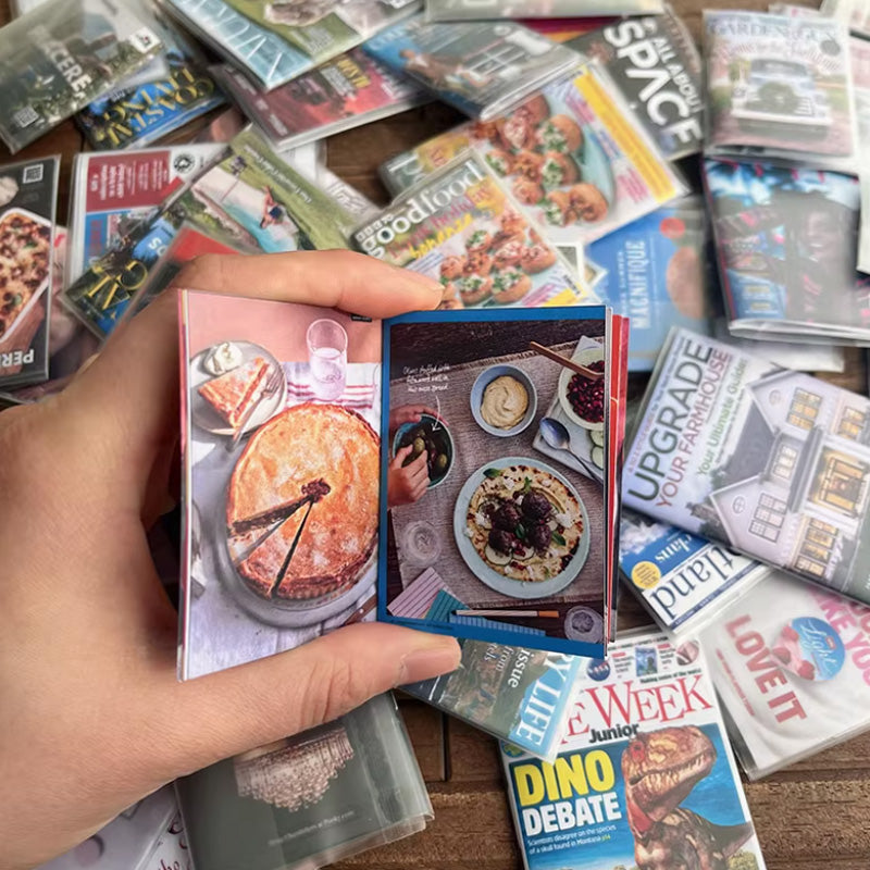 ミニチュア 雑誌 4冊セット 本 OB11 アクセサリー