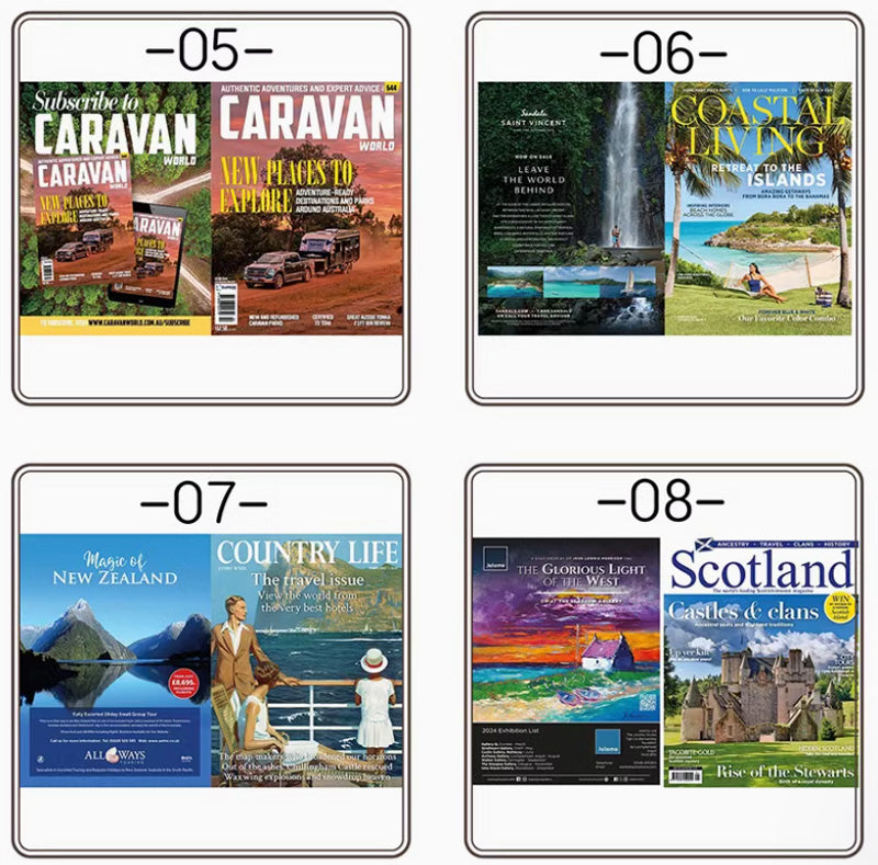 ミニチュア 雑誌 4冊セット 本 OB11